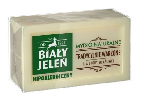 Biały Jeleń Hipoalergiczny mydło naturalne w kostce 150g