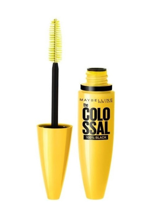 Maybelline Mascara Volum`Express Colossal 100% Black Tusz do rzęs