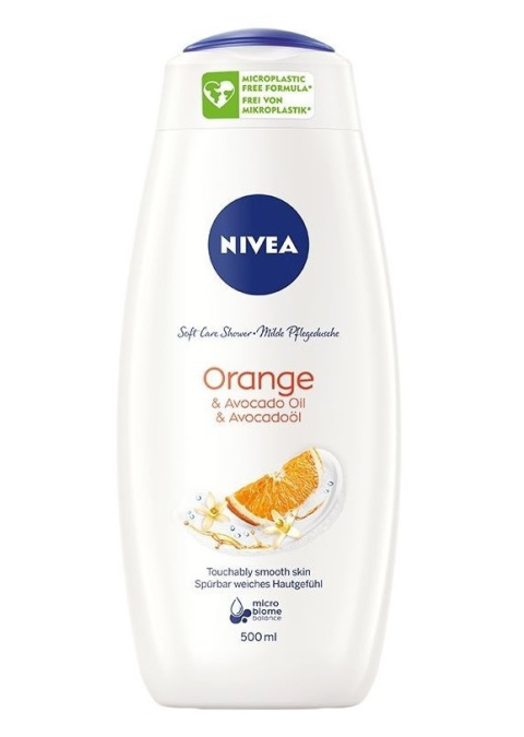 Nivea Orange & Avocado Oil Care Shower Żel pod prysznic 500ml