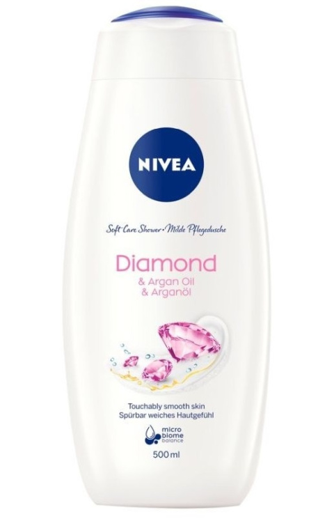 Nivea Care & Diamond Care Shower pielęgnujący żel pod prysznic 500ml